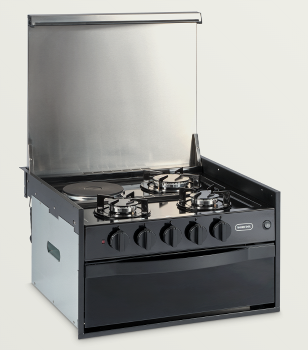 Dometic MC102 Grill with 3+1 Burner Cooktop