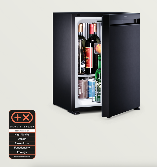 Dometic Mini Bar Fridge HiPro ALPHA 40L LH 240V Absorption Solid Door