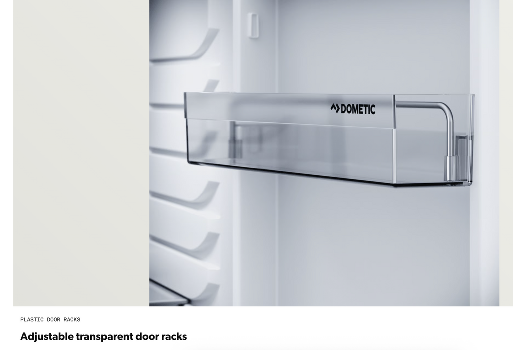 Dometic Mini Bar Fridge HiPro ALPHA 40L LH 240V Absorption Solid Door
