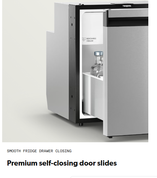 Dometic NRXD 60S 55L Drawer Fridge - Stainless Steel