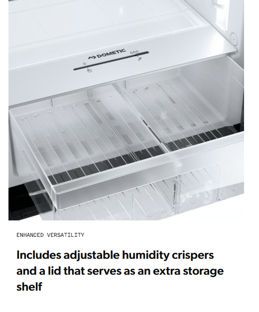 Dometic RCD10.5XES 200L Fridge Freezer