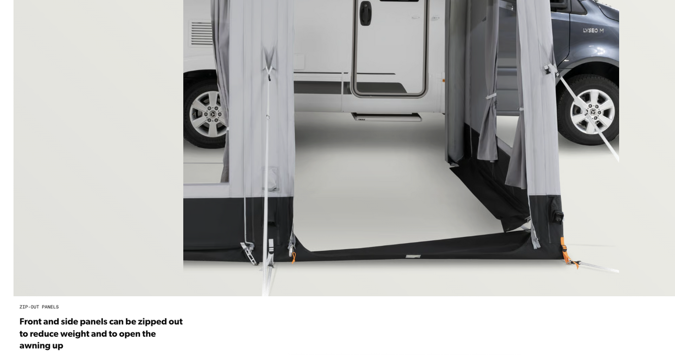 Dometic Rally Air Tour 330 S - Height Range 235-265cm for Caravans