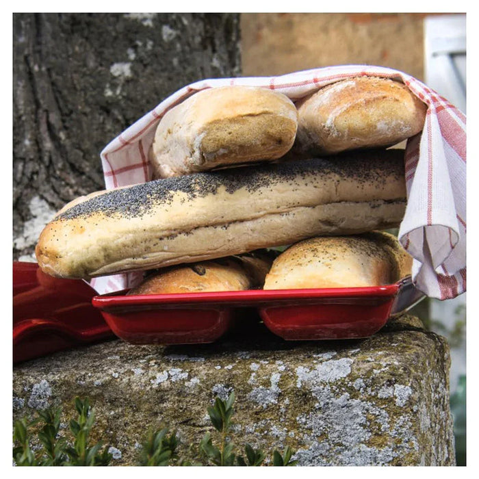 Emile Henry Ciabatta Baker - Burgundy - LX2001 - Homewares, Outdoor, Phone Accessories, Cases, Speakers, Headphones + More -
