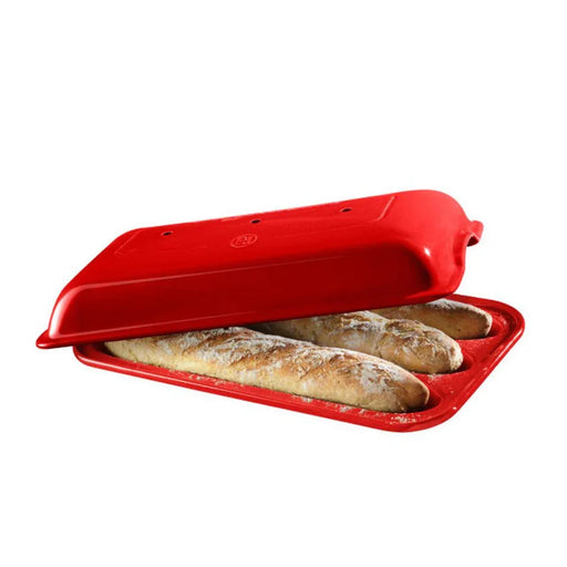 Emile Henry Baguette Baker - Burgundy - LX2001 - Homewares, Outdoor, Phone Accessories, Cases, Speakers, Headphones + More -