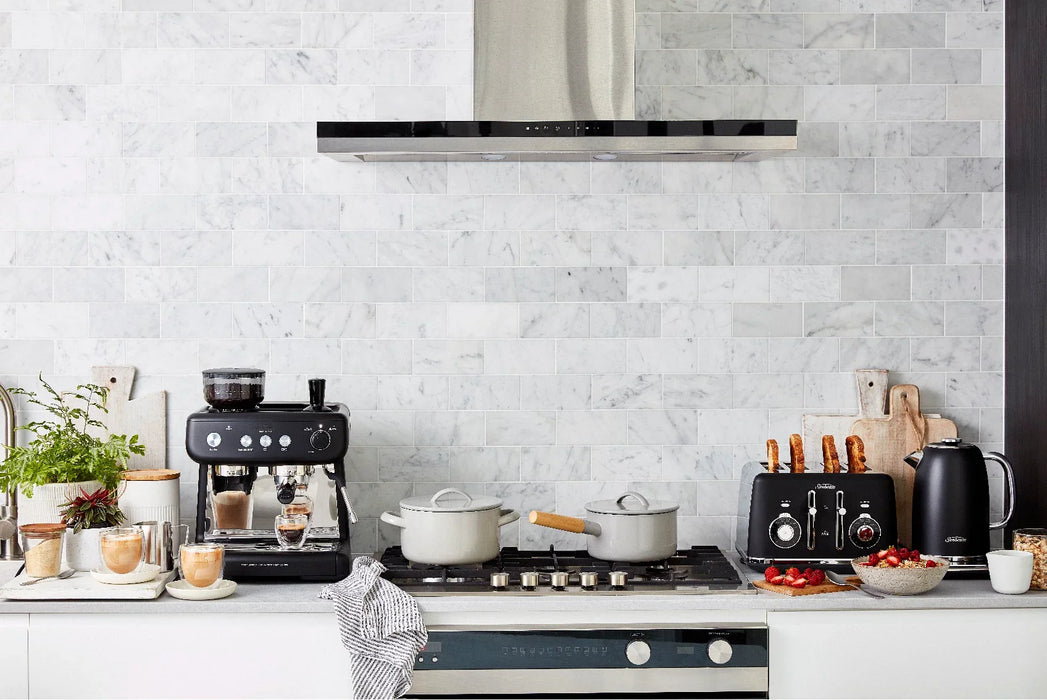 Sunbeam EM5300 EM5300K Barista Max Espresso Coffee Machine with Integrated Grinder BLACK EM5300K - LX2001 - Homewares, Outdoor, Phone Accessories, Cases, Speakers, Headphones + More -