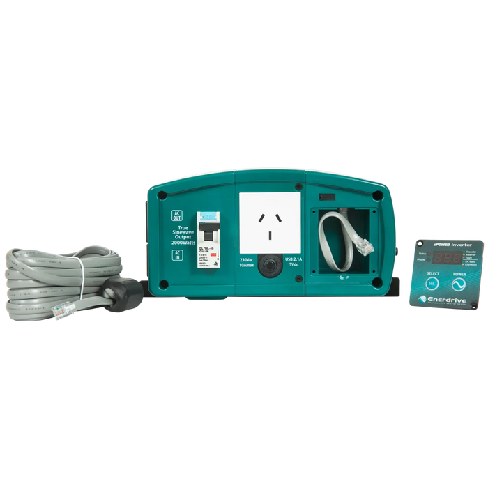 Enerdrive Epower 2000W/24V W/Rcd+Ac Switch - LX2001 - Homewares, Outdoor, Phone Accessories, Cases, Speakers, Headphones + More -