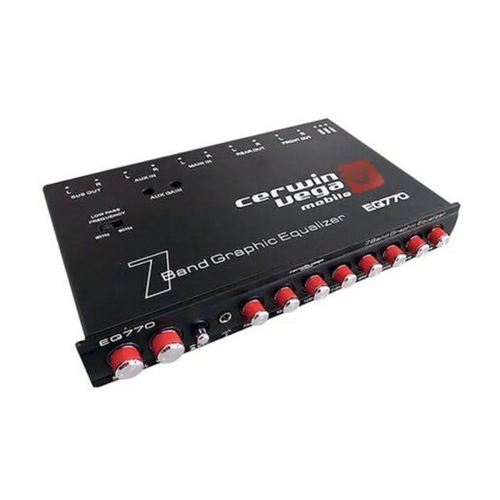 Cerwin Vega SERIES 7 BAND PARAMETRIC EQUALIZER W/ AUX INPUT - LX2001 - Homewares, Outdoor, Phone Accessories, Cases, Speakers, Headphones + More -
