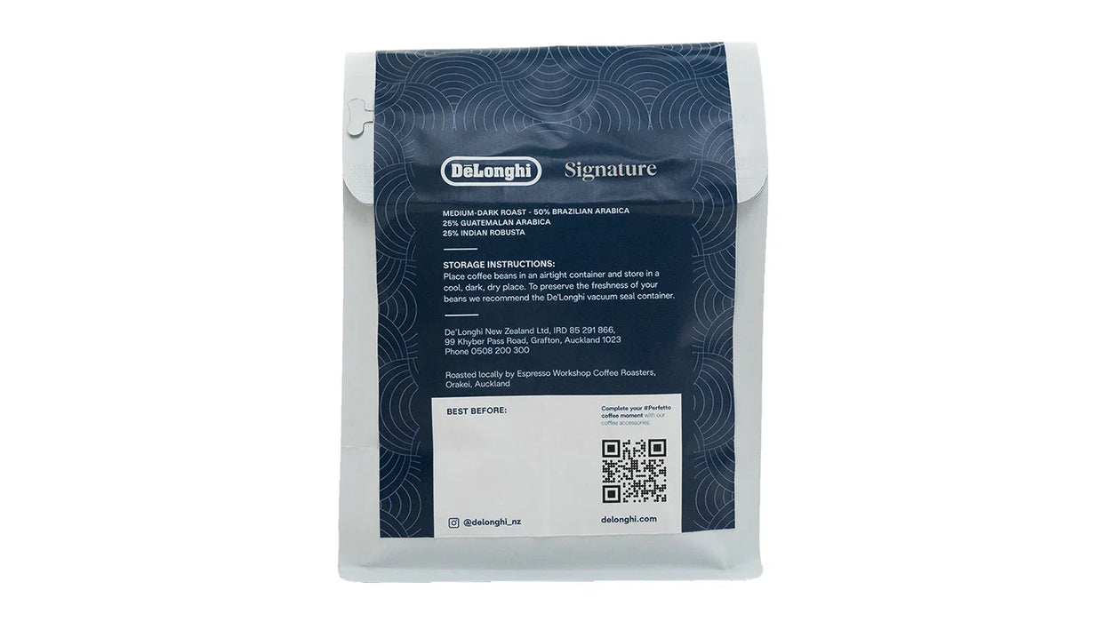 DeLonghi NZ Roasted Signature 500g coffee beans - LX2001 - Homewares, Outdoor, Phone Accessories, Cases, Speakers, Headphones + More -