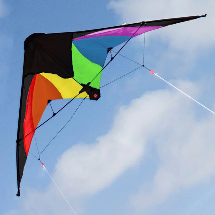 POP UP STUNT KITE - MAGIC 125 CM RAINBOW (2 ASST) - LX2001 - Homewares, Outdoor, Phone Accessories, Cases, Speakers, Headphones + More -