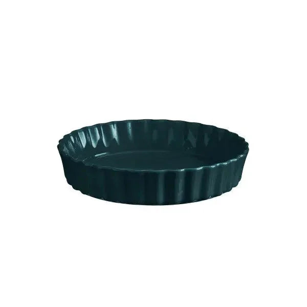 Emile Henry Deep Flan Dish 24 cm - Blue Ocean - LX2001 - Homewares, Outdoor, Phone Accessories, Cases, Speakers, Headphones + More -