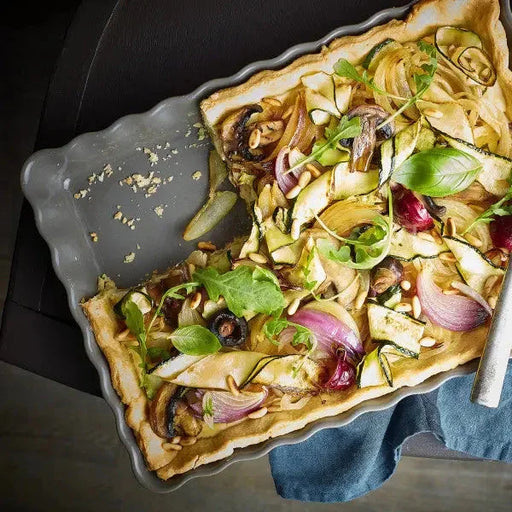 Emile Henry Deep Rectangular Tart Dish - Flour White - LX2001 - Homewares, Outdoor, Phone Accessories, Cases, Speakers, Headphones + More -