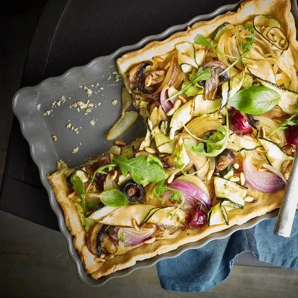 Emile Henry Deep Rectangular Tart Dish - Flour White - LX2001 - Homewares, Outdoor, Phone Accessories, Cases, Speakers, Headphones + More -