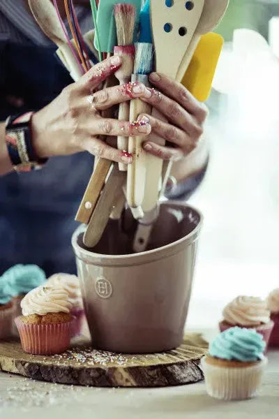 Emile Henry Utensil Pot - Clay - LX2001 - Homewares, Outdoor, Phone Accessories, Cases, Speakers, Headphones + More -