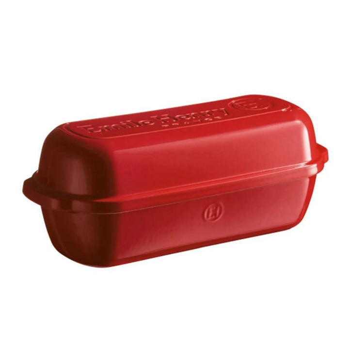 Emile Henry Large Bread Loaf Baker - Burgundy - LX2001 - Homewares, Outdoor, Phone Accessories, Cases, Speakers, Headphones + More -
