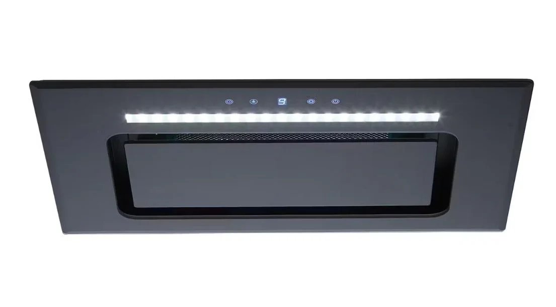 Euromaid 52cm Undermount Rangehood, Black Glass - LX2001 - Homewares, Outdoor, Phone Accessories, Cases, Speakers, Headphones + More -
