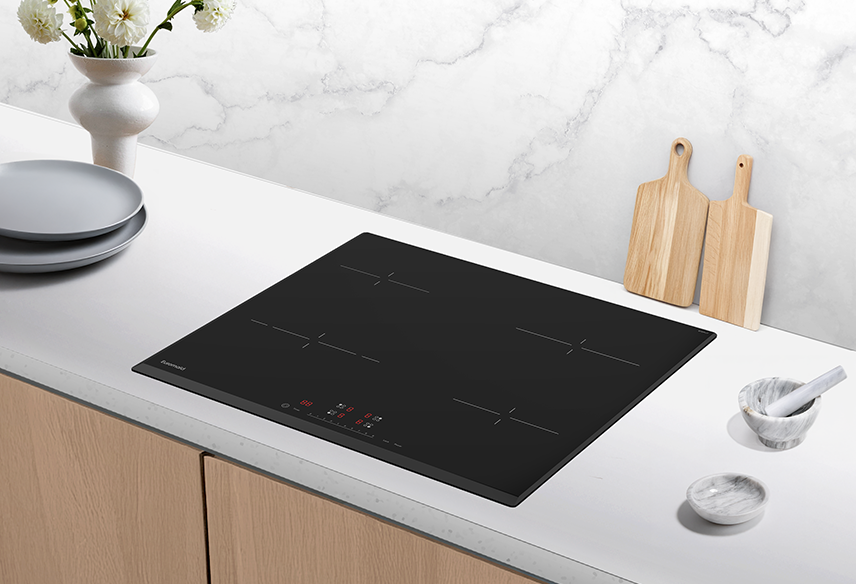 Euromaid 60cm 4 Zone Ceramic Cooktop Touch Control
