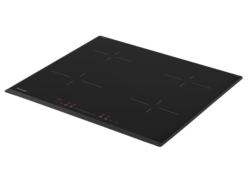 Euromaid 60cm 4 Zone Induction Cooktop Touch Control ECO Shift