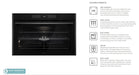 Euromaid 90cm 17 Function Built-in Oven with Pyro and Air Fry, Dark Stainless - LX2001 - Homewares, Outdoor, Phone Accessories, Cases, Speakers, Headphones + More -
