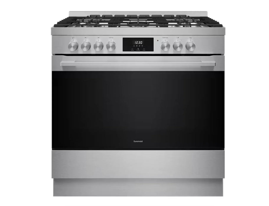 Euromaid 90cm Dual Fuel Freestanding Oven with Gas Cooktop - Stainless Steel - LX2001 - Homewares, Outdoor, Phone Accessories, Cases, Speakers, Headphones + More -