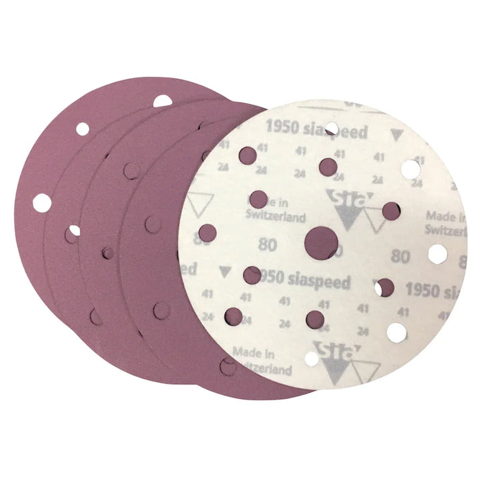 Sia 1950 Sanding Disc 150Mm 15 Holes 1500G Speed 50Pk - LX2001 - Homewares, Outdoor, Phone Accessories, Cases, Speakers, Headphones + More -
