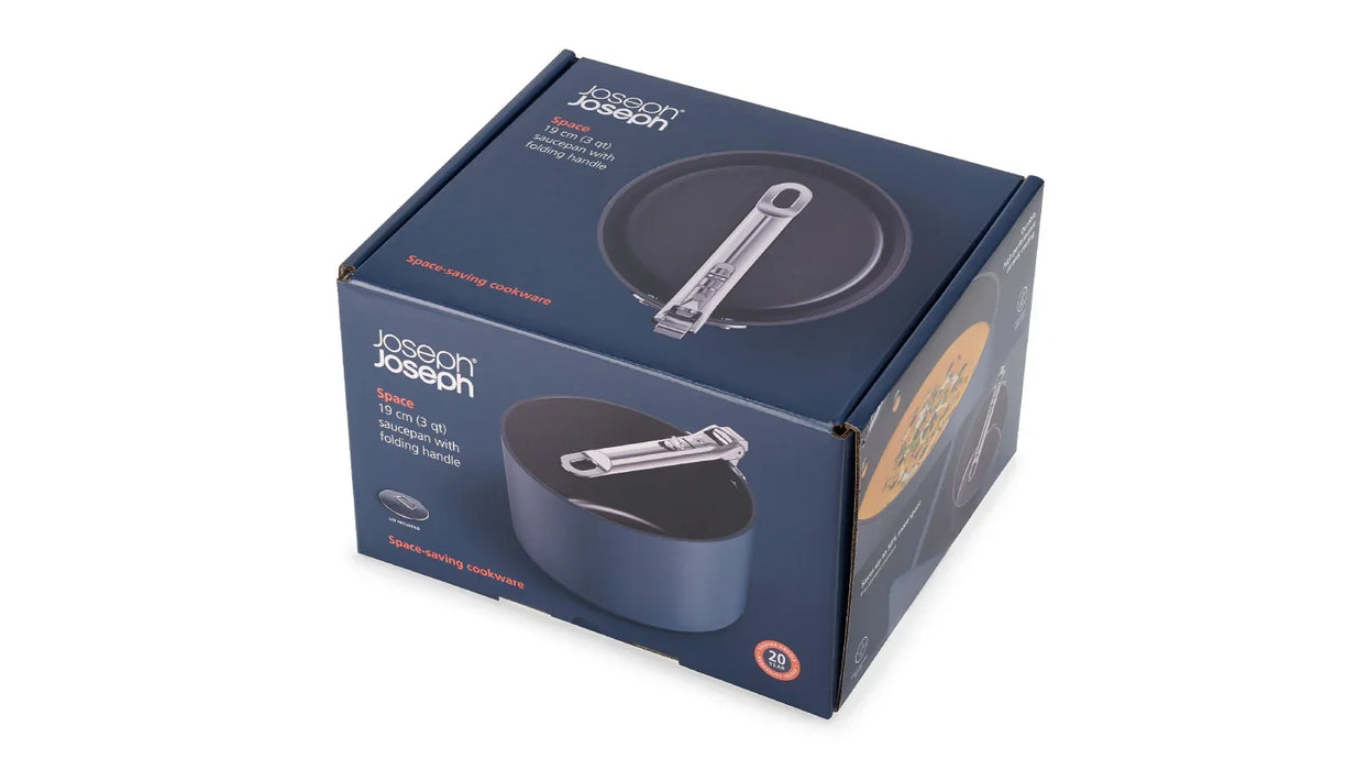Joseph Joseph Space 19cm/2.9qt Non-Stick Saucepan & Lid - LX2001 - Homewares, Outdoor, Phone Accessories, Cases, Speakers, Headphones + More -