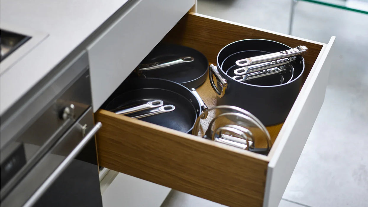 Joseph Joseph Space 19cm/2.9qt Non-Stick Saucepan & Lid - LX2001 - Homewares, Outdoor, Phone Accessories, Cases, Speakers, Headphones + More -