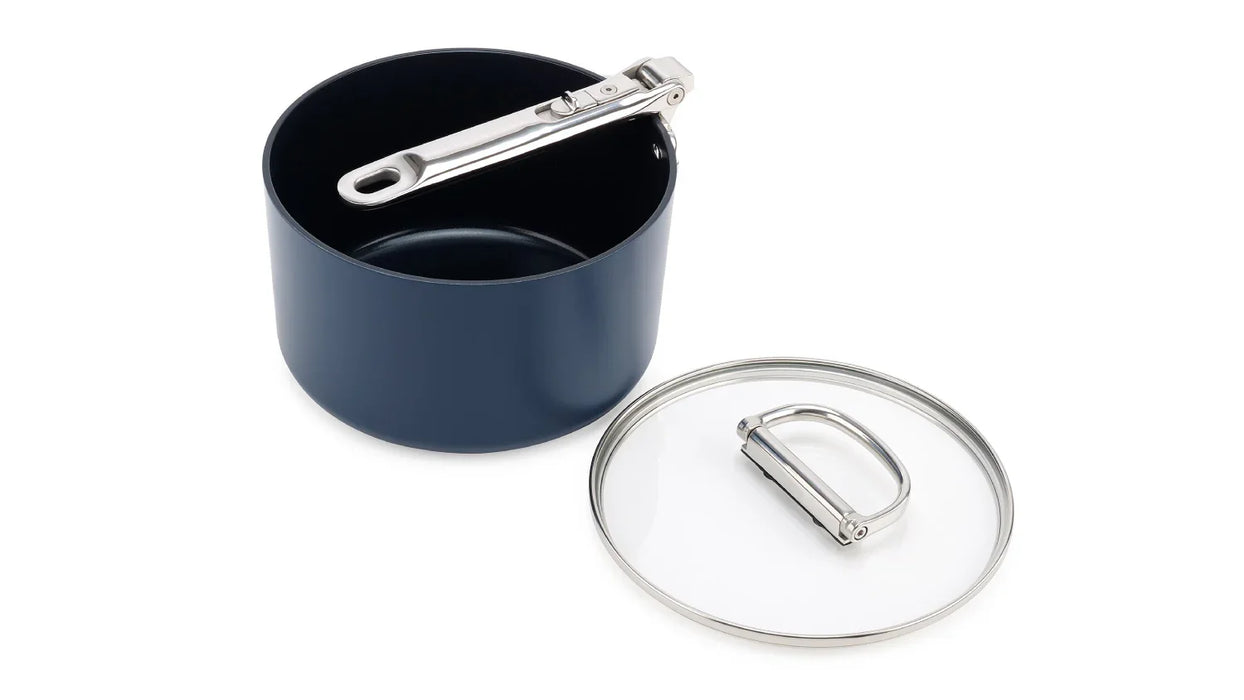 Joseph Joseph Space 23cm / 5.4qt Non-Stick Saucepan & Lid - LX2001 - Homewares, Outdoor, Phone Accessories, Cases, Speakers, Headphones + More -