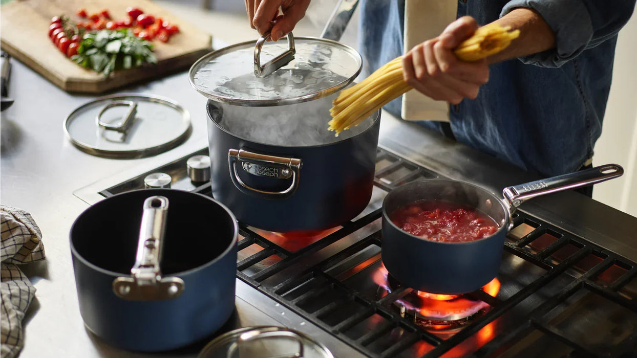 Joseph Joseph Space 23cm / 5.4qt Non-Stick Saucepan & Lid - LX2001 - Homewares, Outdoor, Phone Accessories, Cases, Speakers, Headphones + More -