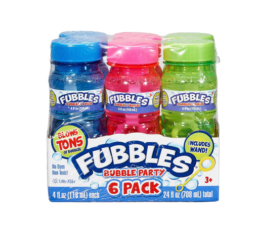 Fubbles 118ml Bubbles - 6pk - LX2001 - Homewares, Outdoor, Phone Accessories, Cases, Speakers, Headphones + More -