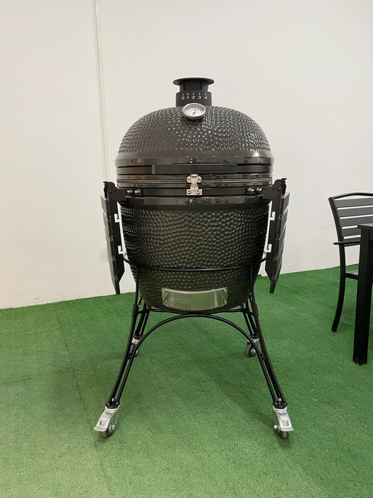 Firehawk 'Stringybark' Kamado Ceramic Charcoal BBQ 68cm (27") - Grey
