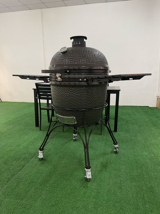Firehawk 'Stringybark' Kamado Ceramic Charcoal BBQ 68cm (27") - Grey