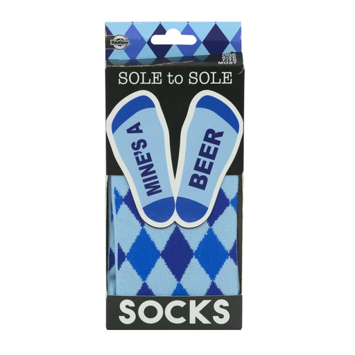 Sole Socks Mine's A Beer - LX2001 - Homewares, Outdoor, Phone Accessories, Cases, Speakers, Headphones + More -