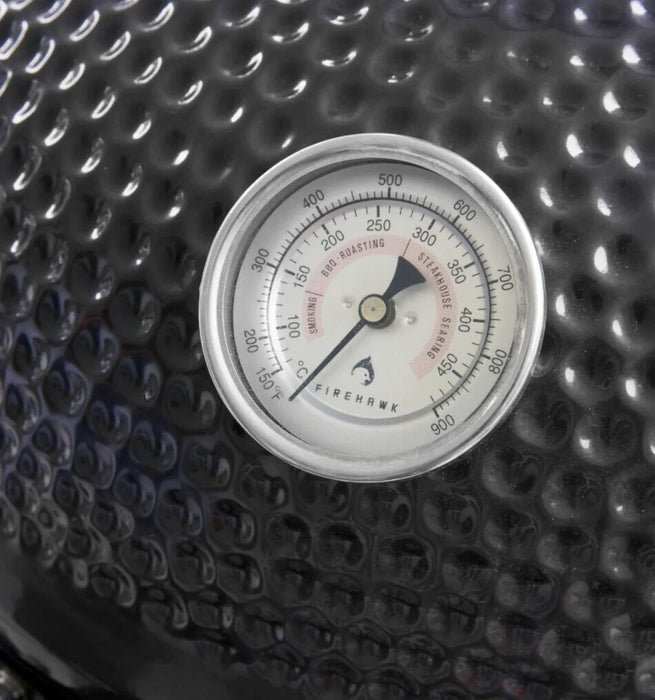 Firehawk Kamado Grey Ceramic Charcoal Grill BBQ 22" FHAWKKAM22G - LX2001 - Homewares, Outdoor, Phone Accessories, Cases, Speakers, Headphones + More -