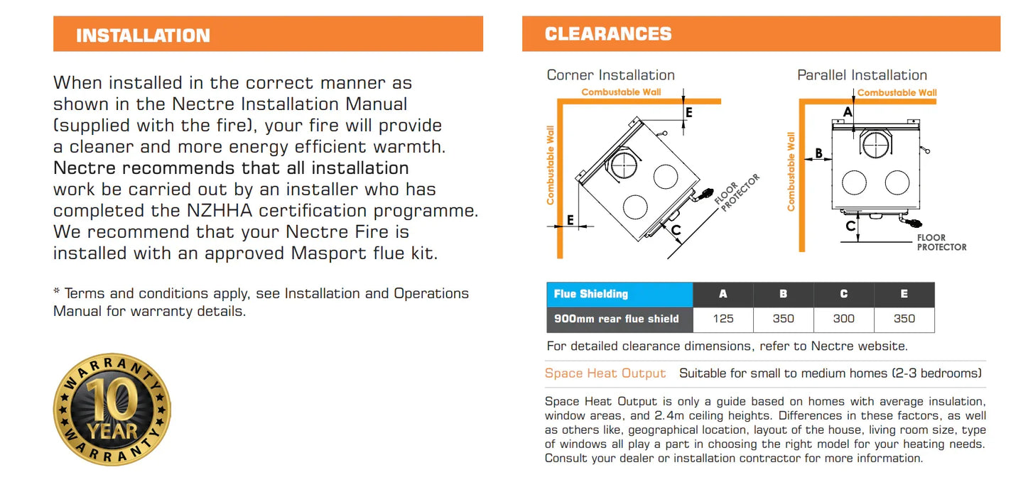 Fireplace Oven Nectre Small Bakers Oven NBO - LX2001 - Homewares, Outdoor, Phone Accessories, Cases, Speakers, Headphones + More -