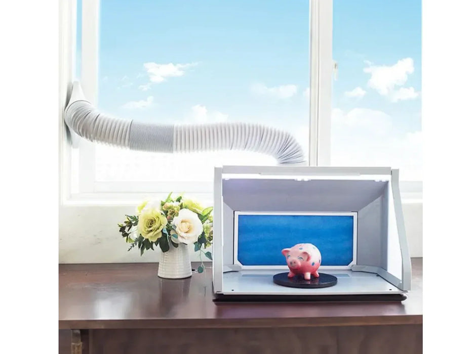 Formula Airbrush Large Spray Booth With Lights And Exhaust - LX2001 - Homewares, Outdoor, Phone Accessories, Cases, Speakers, Headphones + More -