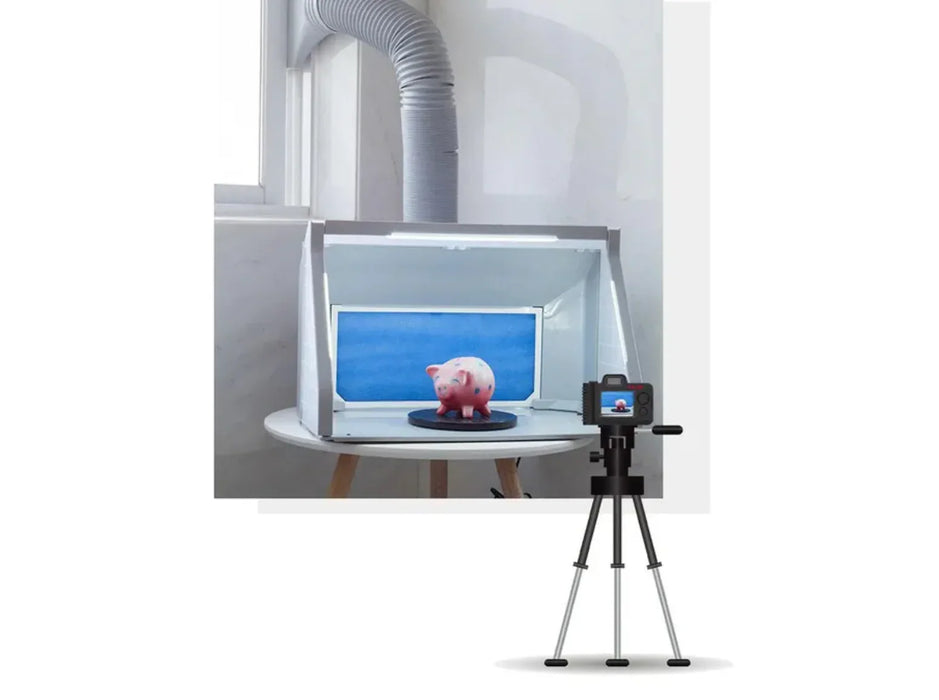 Formula Airbrush Large Spray Booth With Lights And Exhaust - LX2001 - Homewares, Outdoor, Phone Accessories, Cases, Speakers, Headphones + More -