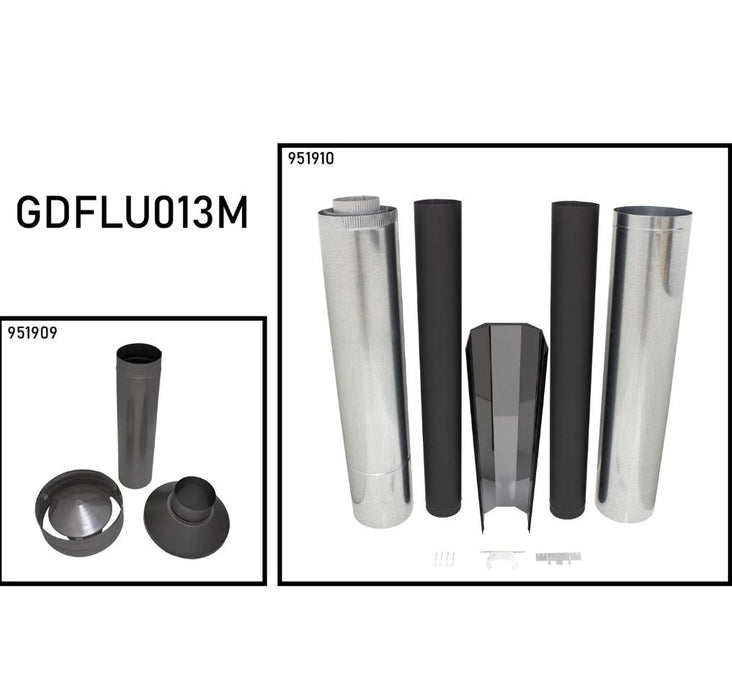 Masport Waimakariri Freestanding Fireplace wood fire w ash pan + Flue