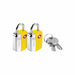 Go Travel Tsa Key Padlocks 2Pk (Yellow) - LX2001 - Homewares, Outdoor, Phone Accessories, Cases, Speakers, Headphones + More -