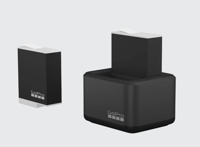 GoPro Dual Battery Charger + Enduro Batteries HERO 9/10/11/12 Black