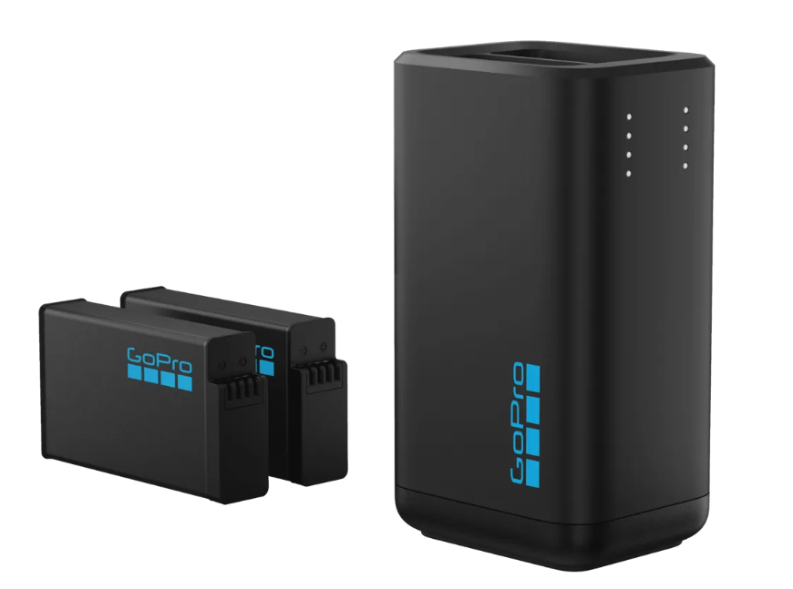 GoPro MAX2 Dual Battery Charger + 2 x Enduro Batteries