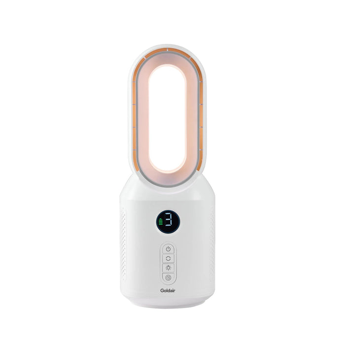 Goldair Rechargeable Bladeless Desk Fan w/ Light - LX2001 - Homewares, Outdoor, Phone Accessories, Cases, Speakers, Headphones + More -