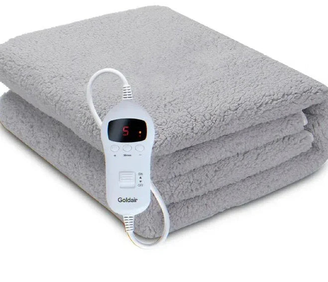Goldair Teddy Fleece Electric Heated Throw - LX2001 - Homewares, Outdoor, Phone Accessories, Cases, Speakers, Headphones + More -