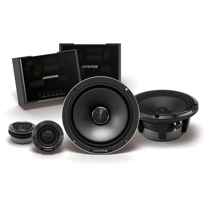 Alpine Status Series 6.5" Component Speaker 100W Rms 2-Way - LX2001 - Homewares, Outdoor, Phone Accessories, Cases, Speakers, Headphones + More -