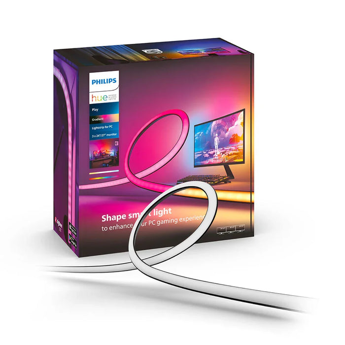 Philips Hue Play Gradient Lightstrip Light Lights for PC 3 x 24-27" - LX2001 - Homewares, Outdoor, Phone Accessories, Cases, Speakers, Headphones + More -