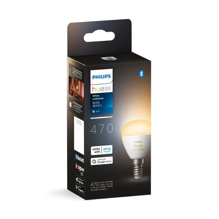 Philips Hue White Ambience Luster E14 Bulb Light - LX2001 - Homewares, Outdoor, Phone Accessories, Cases, Speakers, Headphones + More -