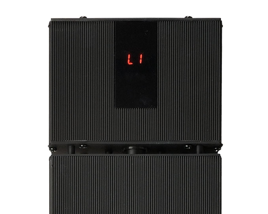 Heatstrip Classic Electric Radiant Outdoor Outside Heater 2400W + Remote - Black THH2400AA