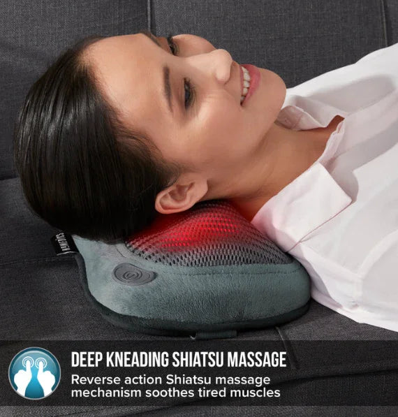 Homedics Cordless Shiatsu Massage Pillow w/ Heat - LX2001 - Homewares, Outdoor, Phone Accessories, Cases, Speakers, Headphones + More -