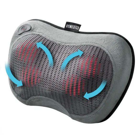 Homedics Cordless Shiatsu Massage Pillow w/ Heat - LX2001 - Homewares, Outdoor, Phone Accessories, Cases, Speakers, Headphones + More -