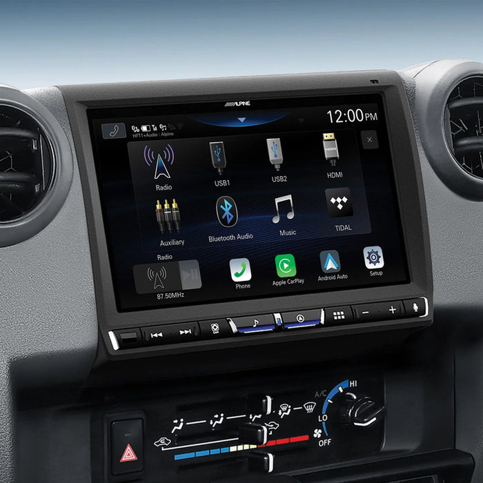 Alpine I905I 9 Inch Integrated Head Unit With Wireless Apple Carplay Andriod Auto