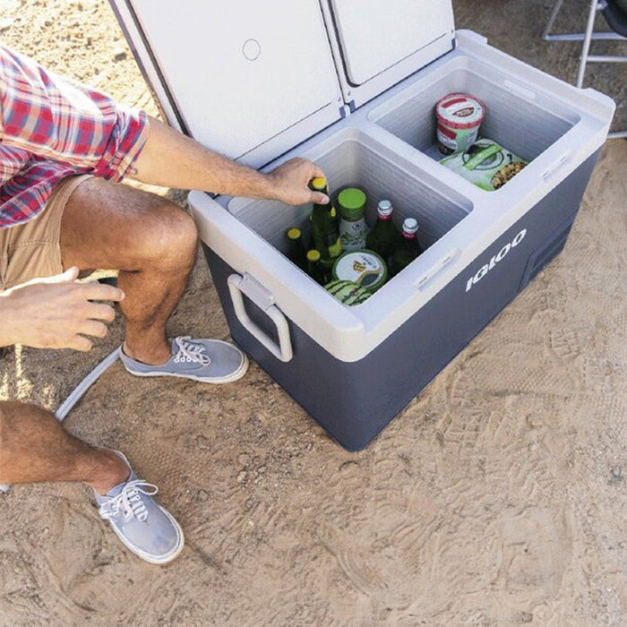 IGLOO ICF80 Portable Fridge / Freezer Dual Zone - 80L